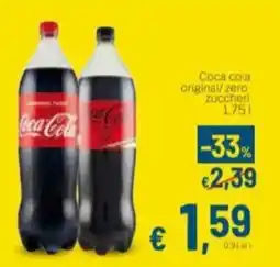 Aldel Discount Coca cola original/zero zuccheri offerta