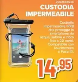 Extracoop Custodia impermeabile Voyager22K offerta
