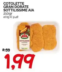 Hardis Cotolette gran dorate sottillissime AIA offerta