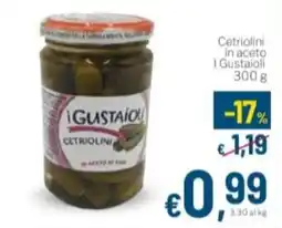 Aldel Discount I Gustaioli Cetriolini offerta