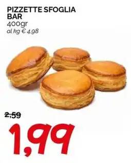 Hardis Pizzette sfoglia bar offerta