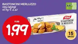 Hardis Bastoncini di merluzzo Tiko offerta