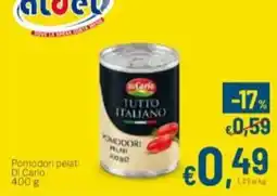 Aldel Discount Pomodori pelati Di Carlo offerta