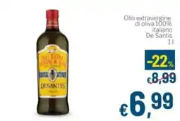 Aldel Discount Olio extravergine di oliva De Santis offerta