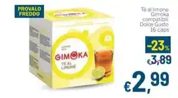 Aldel Discount Tè al limone Gimoka offerta
