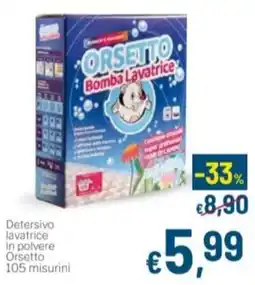 Aldel Discount Detersivo lavatrice in polvere Orsetto offerta