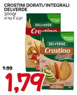 Hardis Crostino dorato Delverde offerta