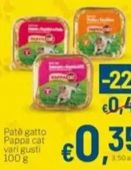 Aldel Discount Patè gatto Pappa cat offerta