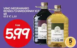 Hardis Vino negramaro rosso/chardonnay IGT offerta