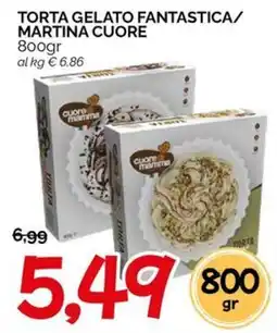 Hardis Torta gelato fantastica Martina Cuore offerta