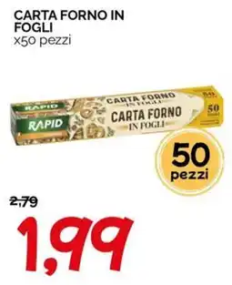 Hardis Carta forno in fogli Rapid offerta