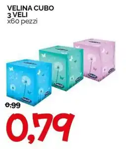 Hardis Velina cubo 3 veli offerta