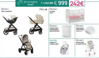 Prenatal Kit cicogna silver offerta