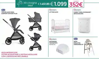 Prenatal Kit cicogna gold offerta