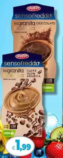 Galassia Dolfin sensofreddo lagranita cioccolato siciliana offerta