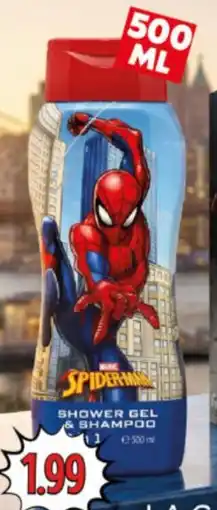 GeD Shopping Spiderman shower gel & shampoo offerta