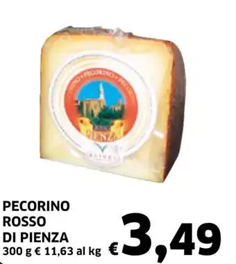 Ecu Discount Pecorino rosso di Pienza 300g offerta