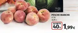 Ipercoop Pesche bianche offerta