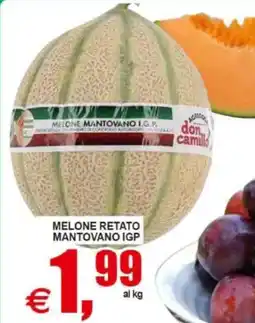 Pewex Melone Retato Mantovano IGP offerta