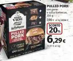 Ipercoop Pulled pork offerta