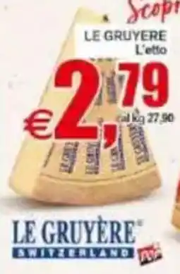 Pewex Le Gruyere L'etto offerta