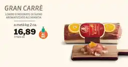 GrosMarket Gran carre lombo stagionato di suino aromatizzato all'arancia offerta
