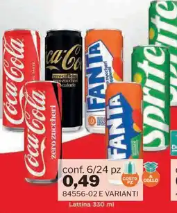 GrosMarket Coca-Cola, Fanta, Sprite offerta