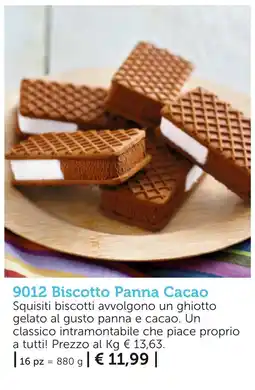 Bofrost Biscotto Panna Cacao offerta