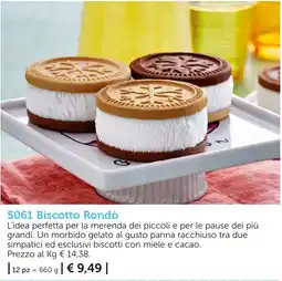 Bofrost Biscotto Rondò offerta