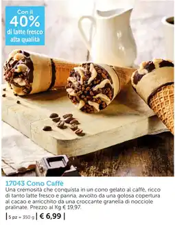 Bofrost Cono Caffè offerta