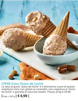 Bofrost Cono Dulce de Leche offerta
