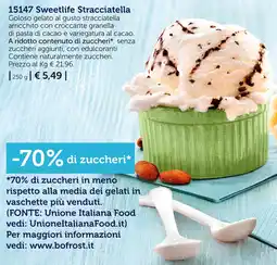 Bofrost Sweetlife Stracciatella offerta