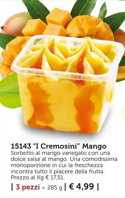 Bofrost I Cremosini" Mango offerta