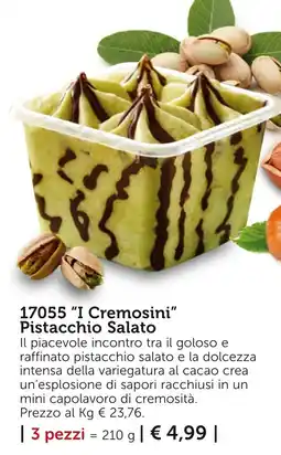 Bofrost I Cremosini Pistacchio Salato offerta
