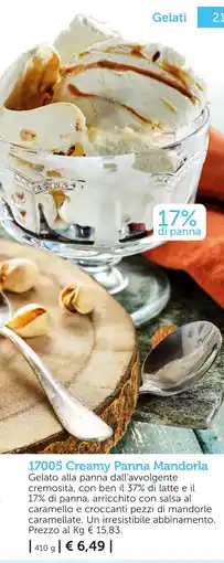 Bofrost Creamy Panna Mandorla offerta