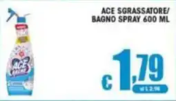 Sacoph Ace sgrassatore/bagno spray offerta