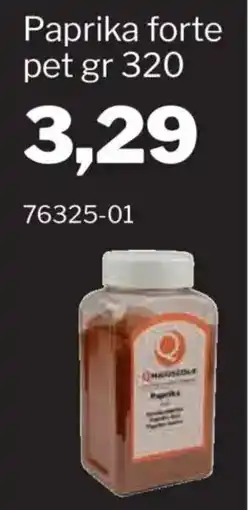 GrosMarket QMaiuscola Paprika forte offerta