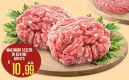 Supermercati EffePiù Bovino adulto macinato scelto offerta