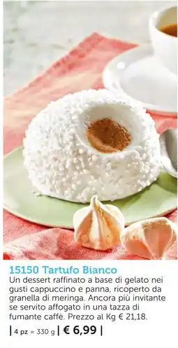 Bofrost Tartufo Bianco offerta