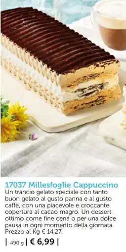 Bofrost Millesfoglie Cappuccino offerta