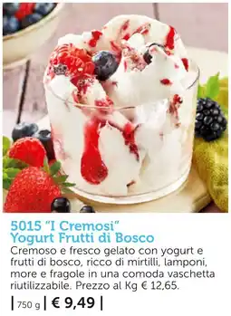 Bofrost I Cremosi Yogurt Frutti di Bosco offerta
