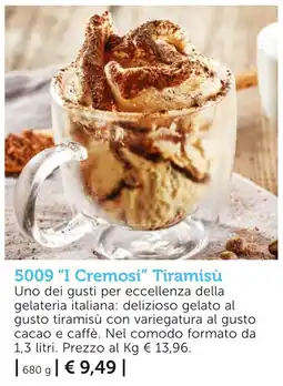 Bofrost I Cremosi Tiramisù offerta