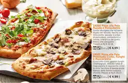 Bofrost Pizza alla Pala Rucola e Pomodorini o Pizza alla Pala Prosciutto Cotto, Funghi e Mascarpone offerta
