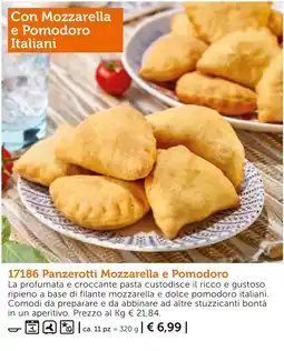 Bofrost Panzerotti Mozzarella e Pomodoro offerta