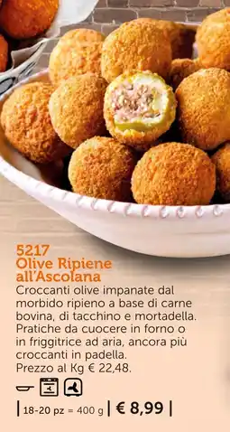 Bofrost Olive Ripiene all'Ascolana offerta