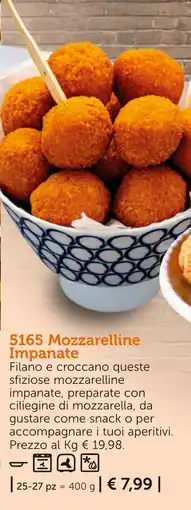 Bofrost Mozzarelline Impanate offerta