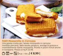 Bofrost Mozzarella in Carrozza offerta
