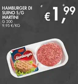 Superstore Coal Martini hamburger di suino s/g offerta