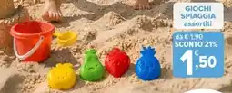 Iperal Giochi spiaggia assortiti offerta