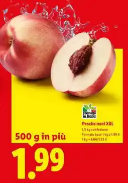 Lidl Pesche Noci XXL offerta